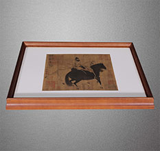 金沙书画装裱配框服务案例